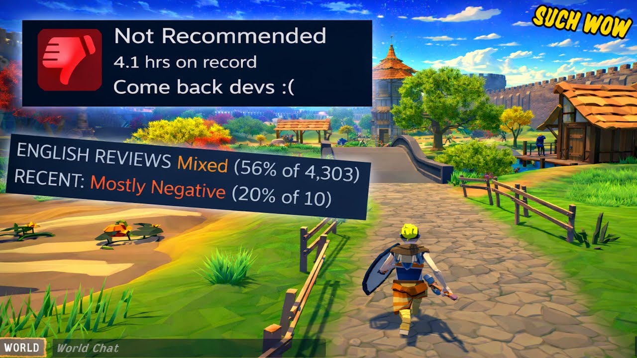 Exploring MMOs Left To Rot On Steam
