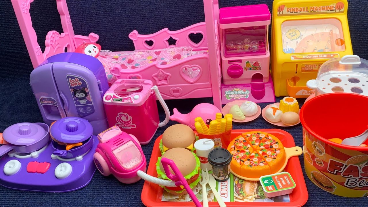 11-Minute Relaxing Stress-Relieving Convenience Store Cash Register Role-Play Toy Set Unboxing ASMR