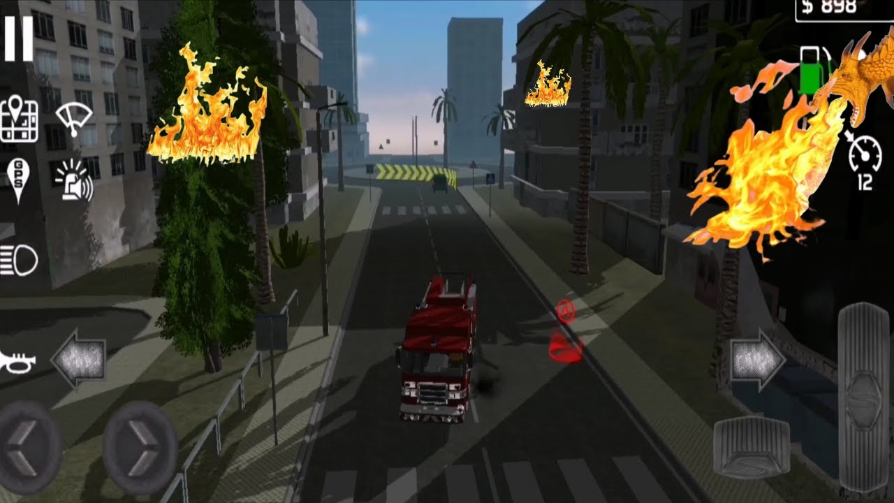 THE BEST FIREMAN'S SIMULATOR // PLAY THE ANDROID FIREMAN'S SIMULATOR // #GAMES ON THE PHONE