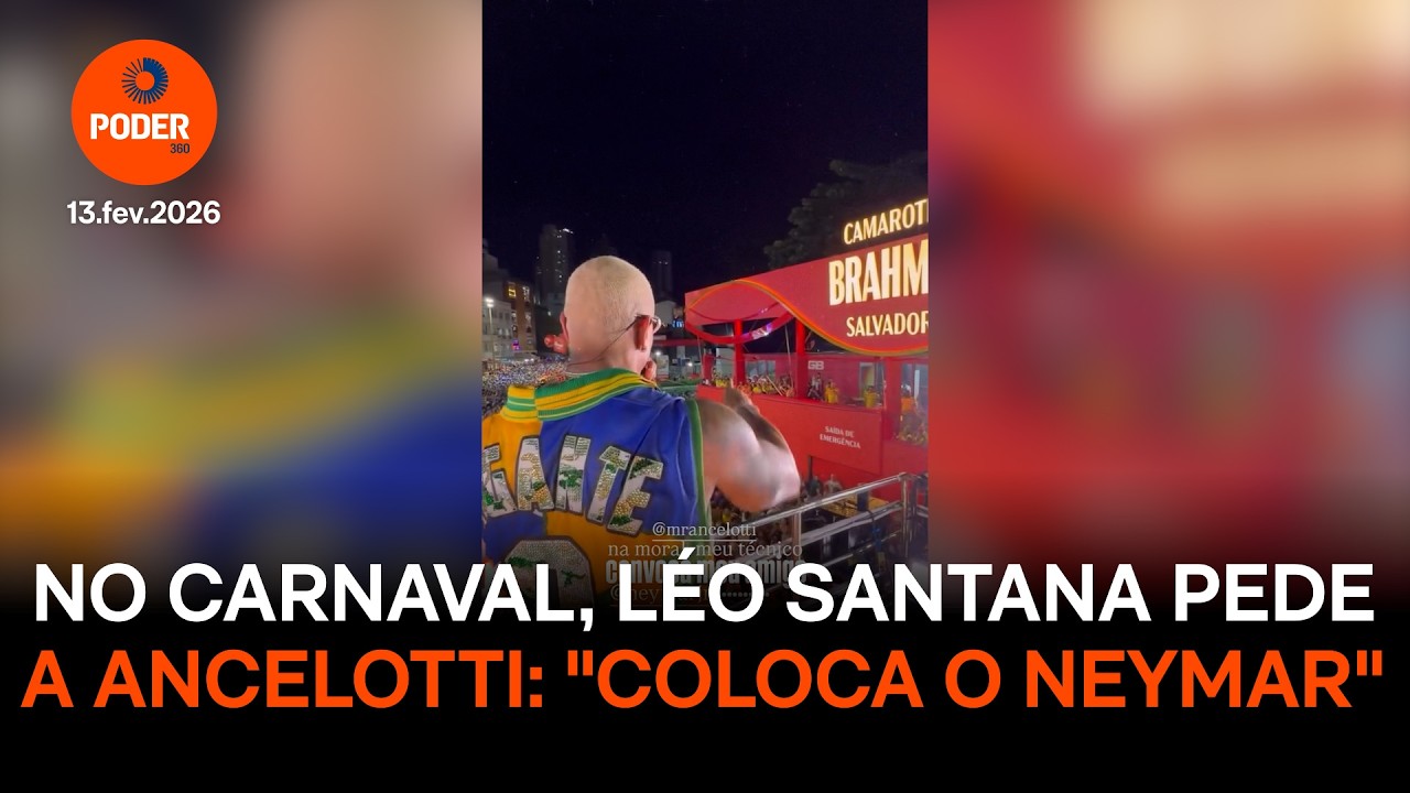 No Carnaval, Léo Santana pede a Ancelotti: 