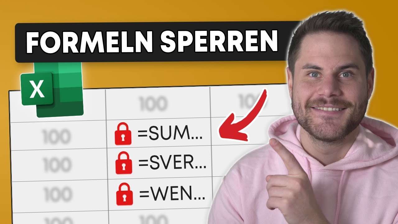 So SPERRST du deine Formeln in Excel Tabellen