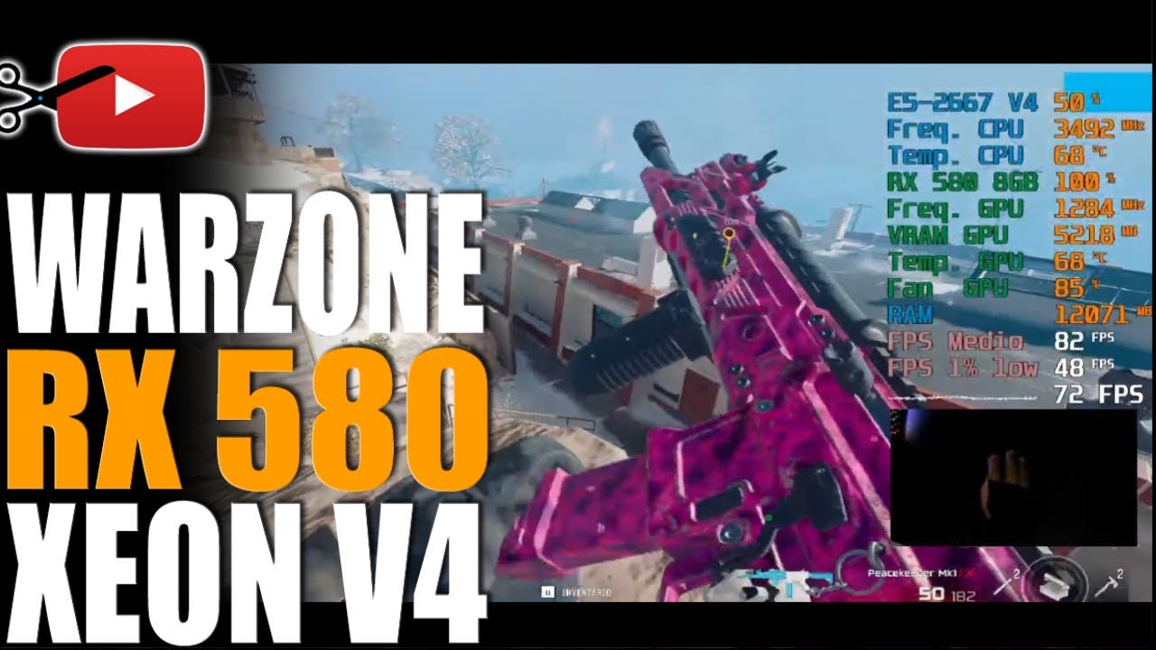 🔴 LIVE - WARZONE 5 | E5 2667 V4 + RX 580 8GB 2048 SP | MLLSE | XEON E5-2667 V4 | X99 | VERDANSK