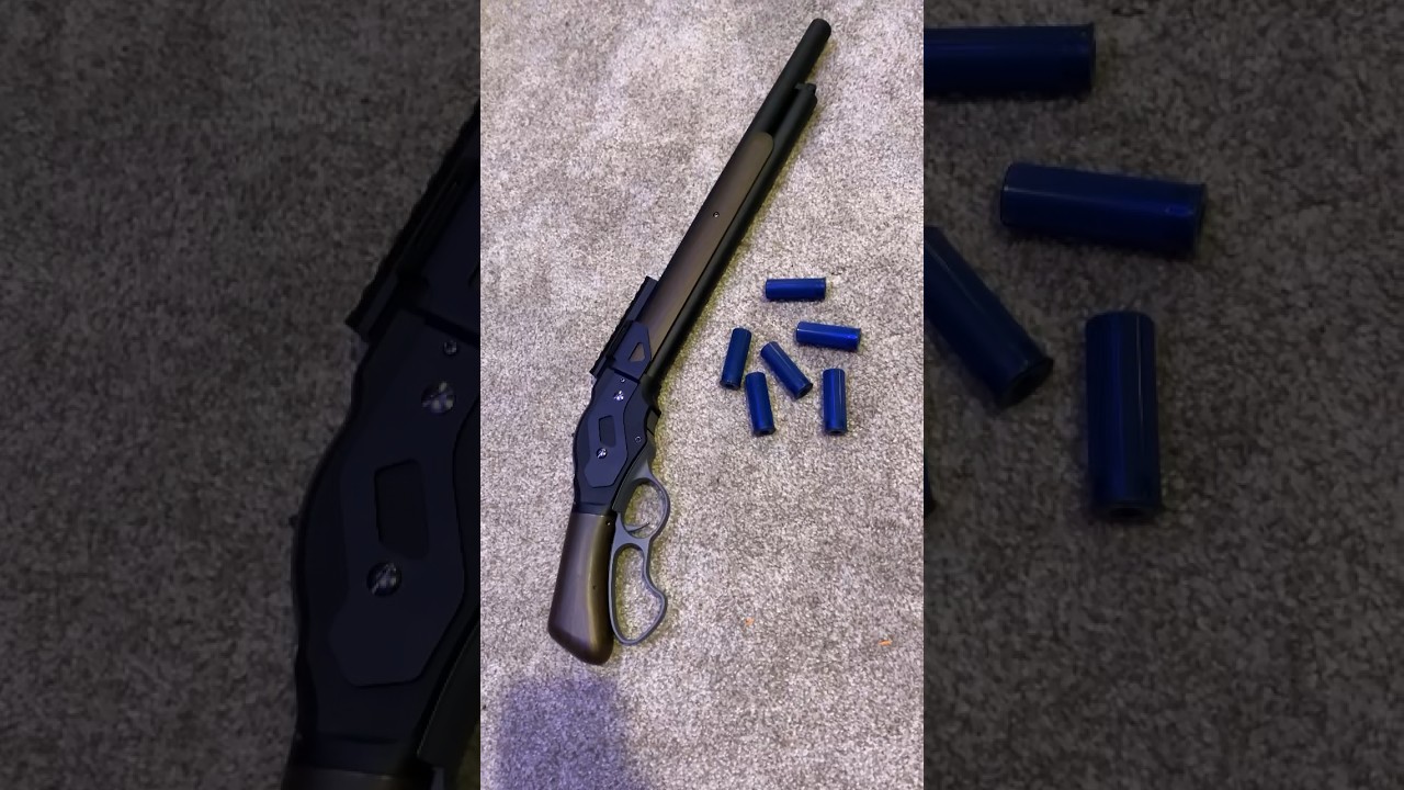 Realistic Model 1887 NERF #airsoft #guns #videogames #callofduty #mw2 #nerf #gun #shotgun #mw3