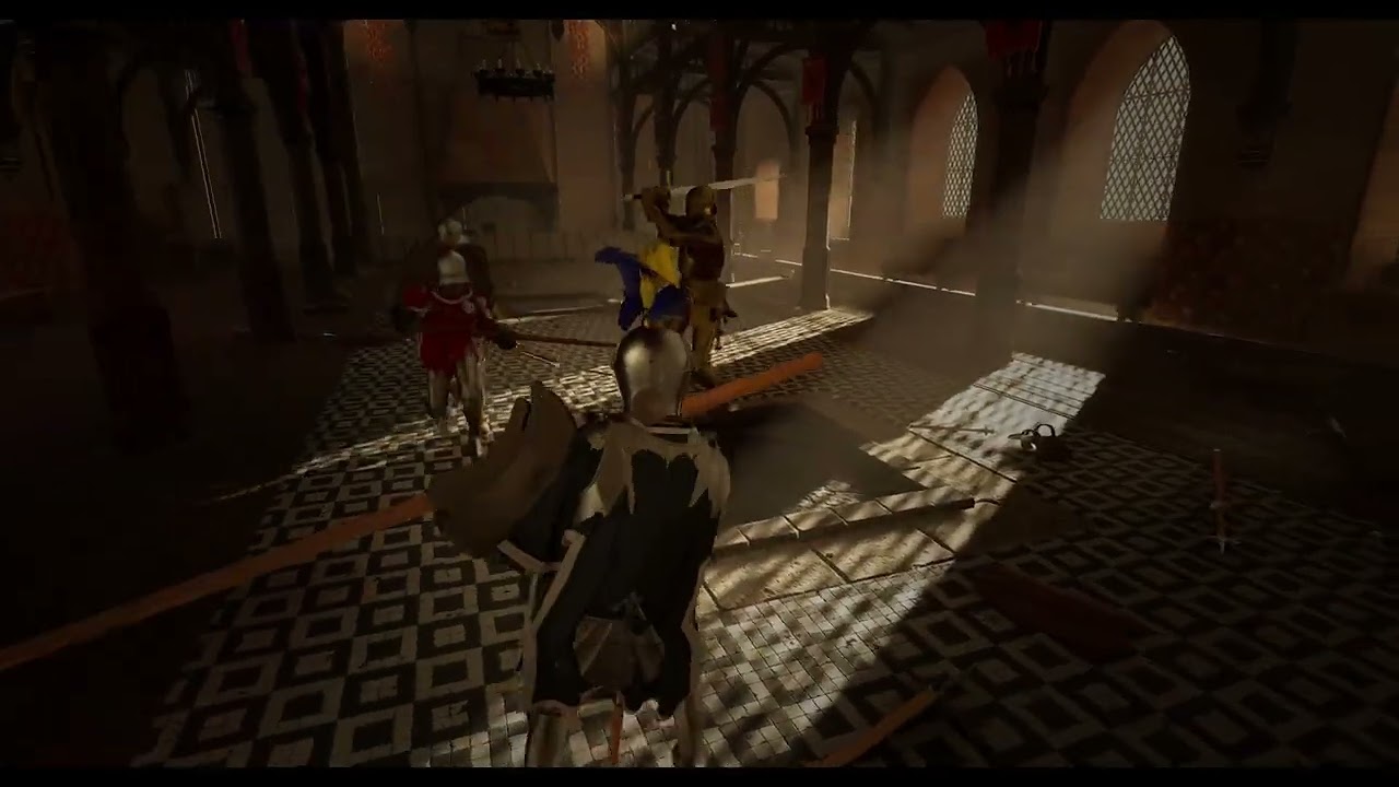 comically oversized bardiche vs the baron