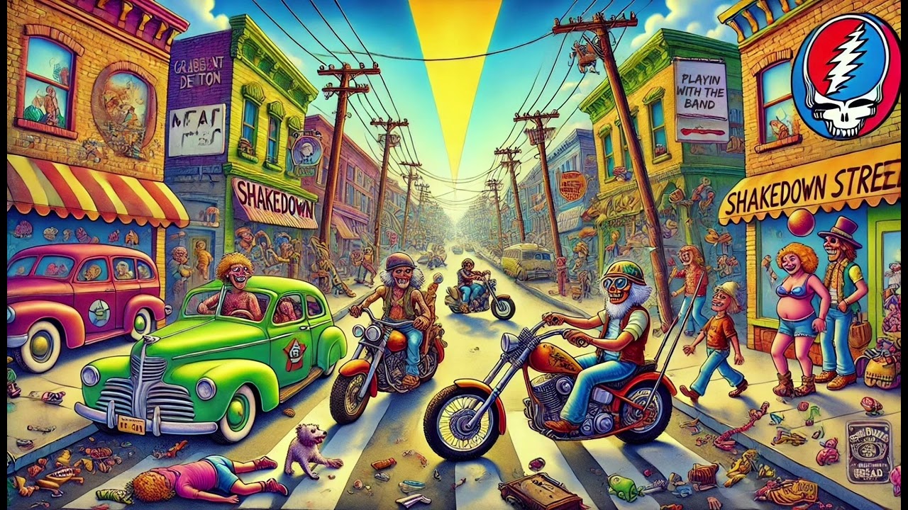 Grateful Dead - Shakedown Street (Oakland ‘79) - Lead Guitar Backing Track