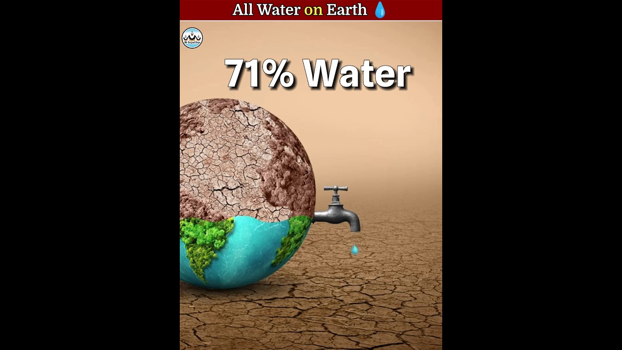 Сколько ВОДЫ на всей Земле? 