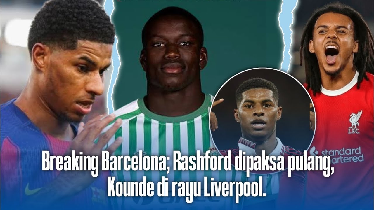 Barcelona terkini, Man United bikin Barca pusing 😵, Kounde di rayu Liverpool 😟, Mendy otw Barca? 