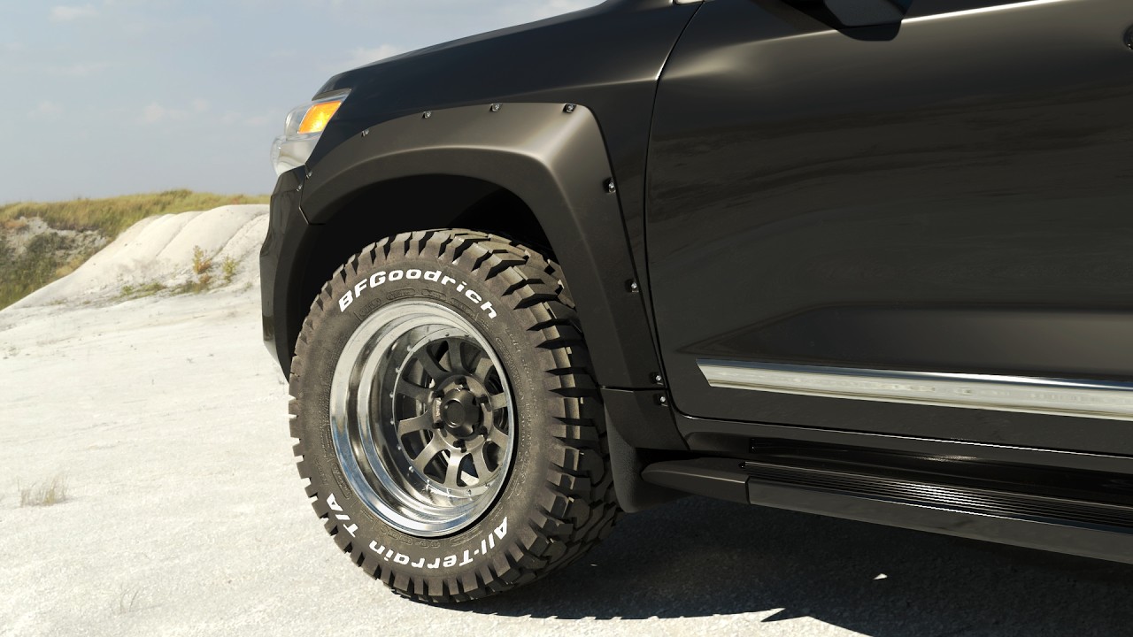 Видео инструкция по установке расширителей  арок MS-Trucks на Toyota Land Cruiser 200 2015+