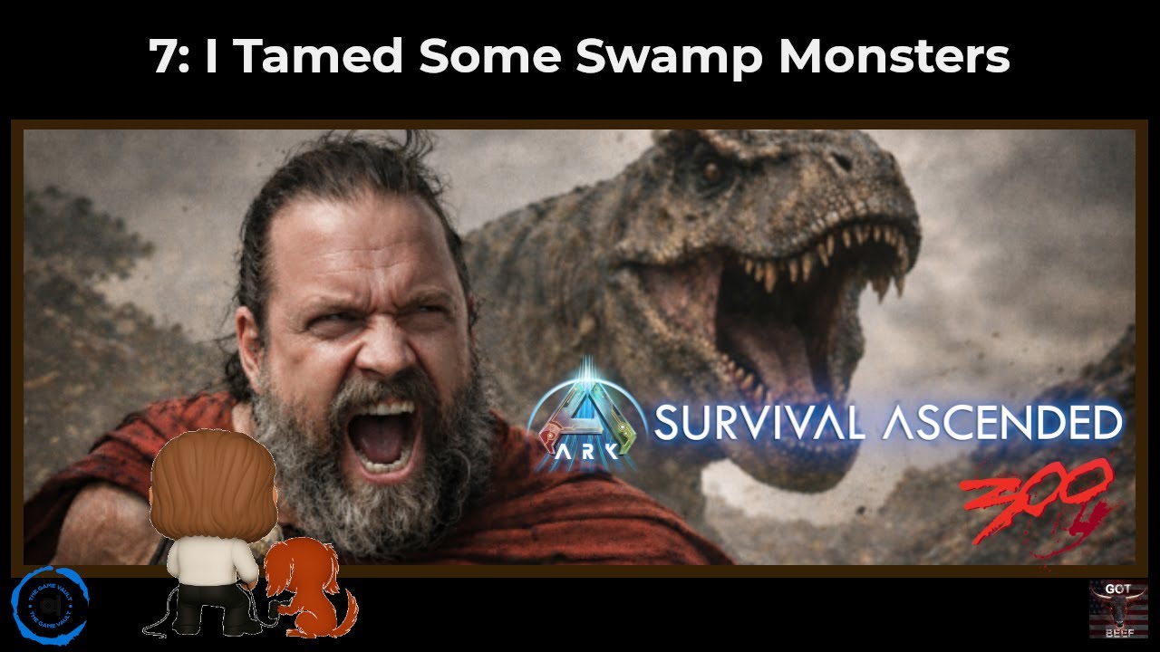 Ark Survival Ascended 300 Cluster Series [PS5 Pro] - 7 Я приручил несколько болотных монстров