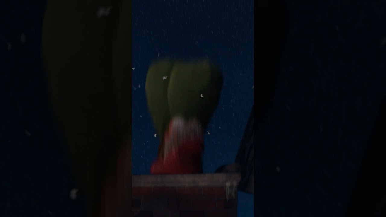 you're not fitting down that chimney in one go, Santa 🎅 #thatchristmas
