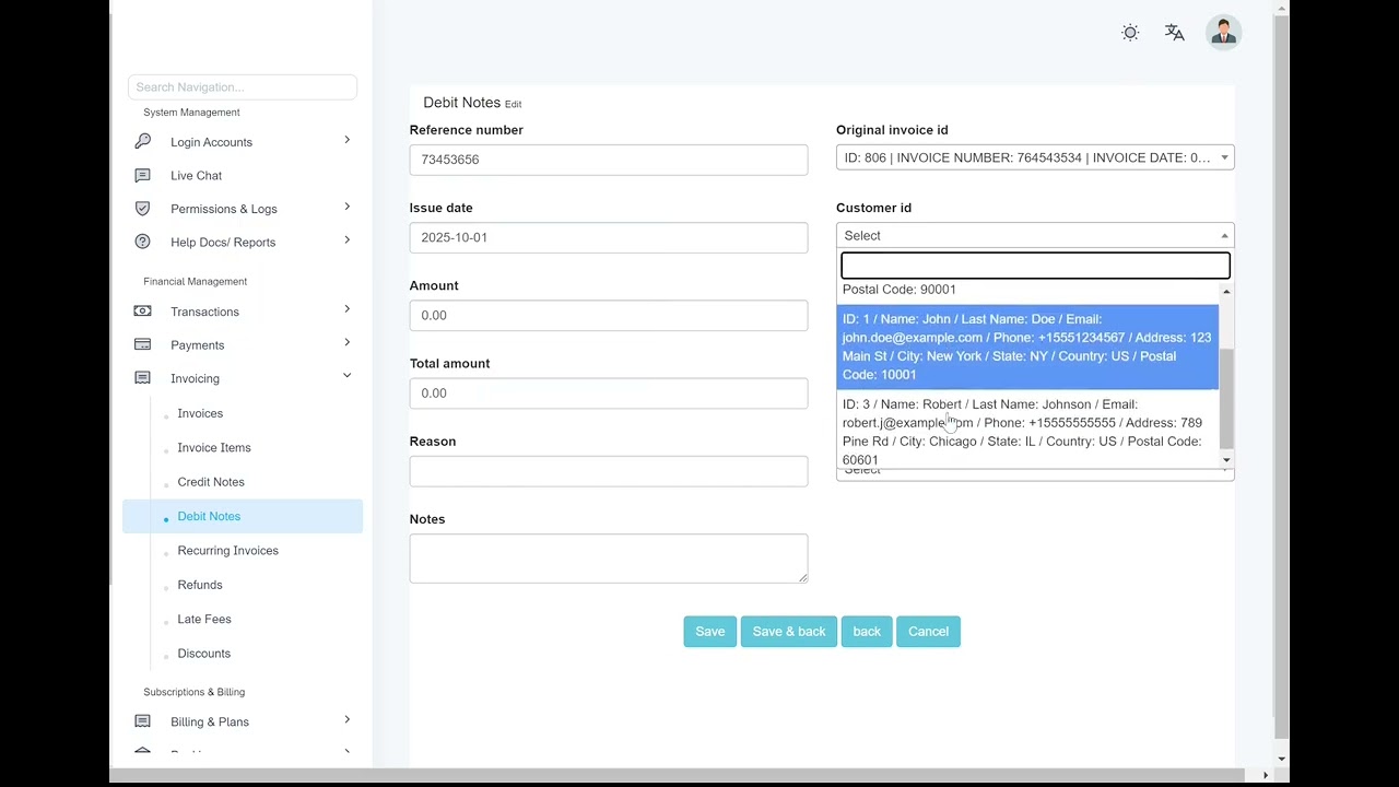 Payments Module SAAS | www.ownitweb.com