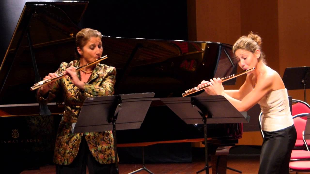 Larrieu Flute Competition Nice 2015 Gala Concert - Sibel, Silvia & Laetitia
