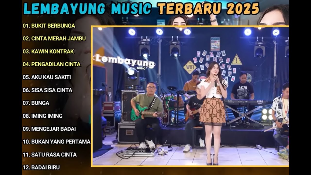 BUKIT BERBUNGA - CINTA MERAH JAMBU DANGDUT KOPLO TERBARU