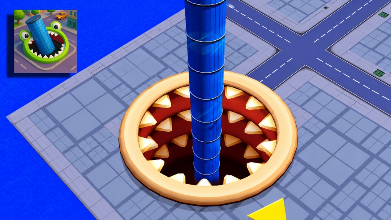 Hole.io - Gameplay Walkthrough Tutorial Hole Evolution New Mobile Game (Android,iOS)