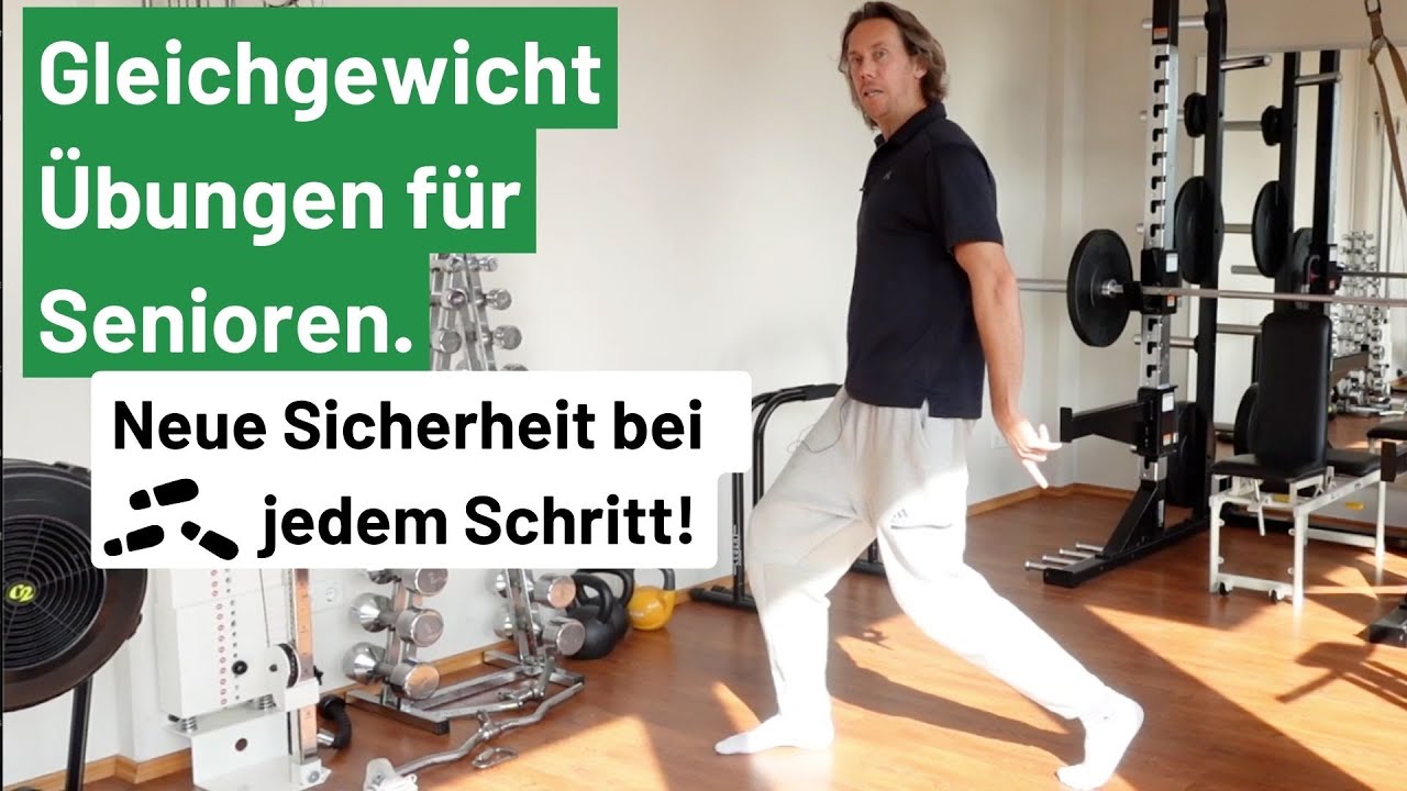 Gleichgewichtsübungen für Senioren | Übungen, um das Gleichgewicht zu fördern