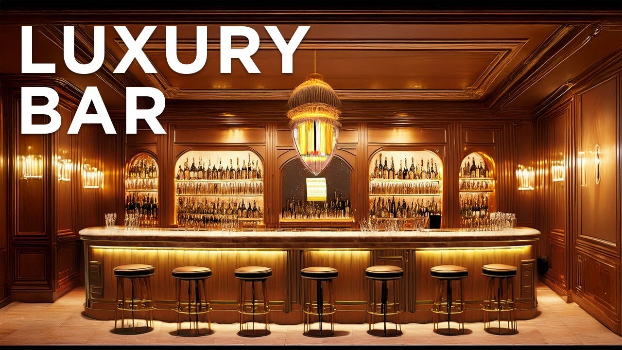 Luxury Bar Vibes 🥂 24/7 Live Stream &bull; Lunge Music for Elegant Nights ✨