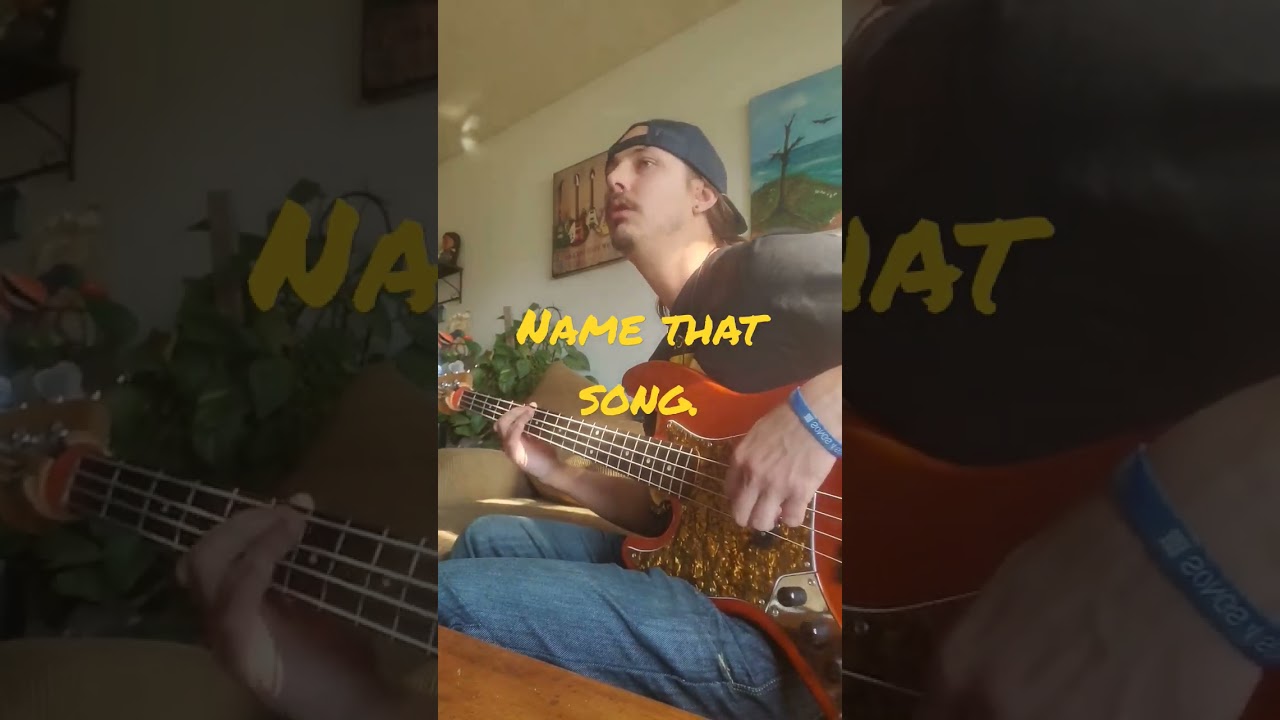 Can you name this song? #short #bassplayermag #fender #ampeg #daddario #dimarzio