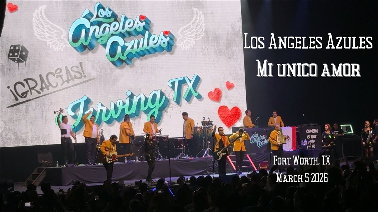 Los Angeles Azules - Mi Unico Amor - en vivo Irving, TX - Toyota Music Factory