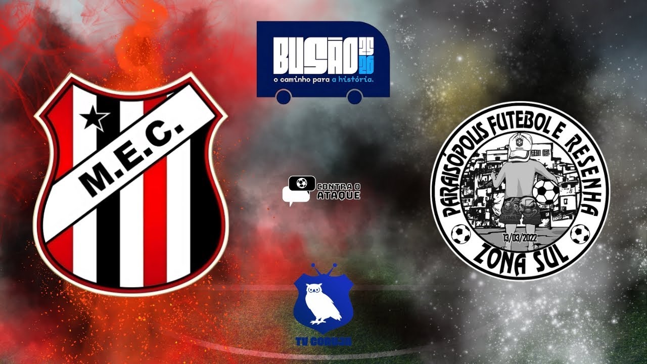 🔴 AO VIVO - M.E.C. x PARAISÓPOLIS F.R. - COPA DO BUSÃO - RODADA 2
