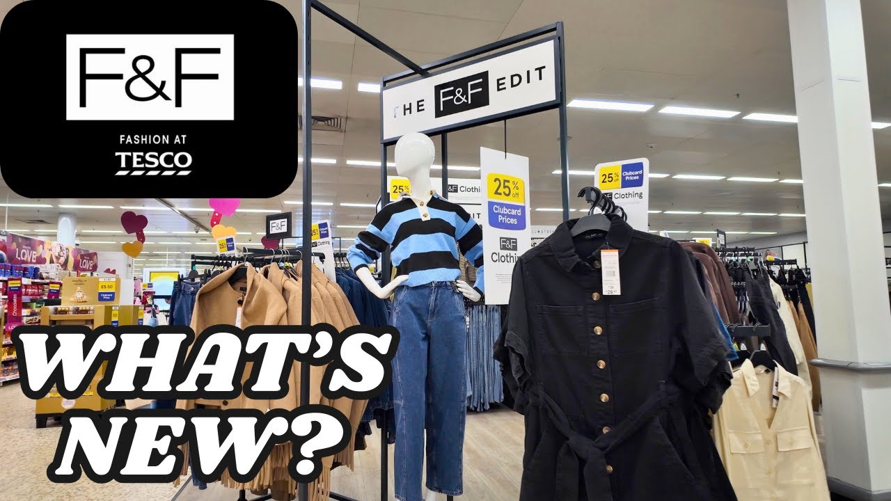 What’s New in TESCO F&F Clothing - New Women's Collection Arrivals - January 2026