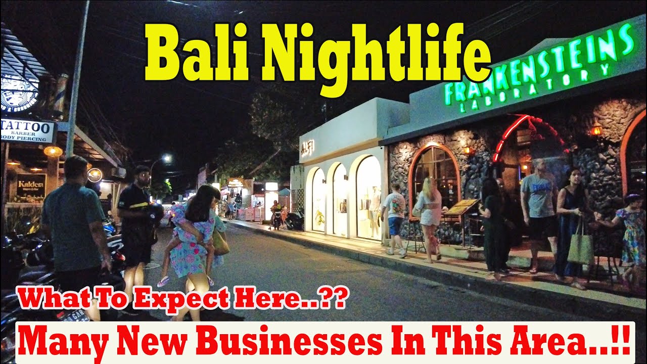 Many New Businesses In This Area..!! What To Expect Now..?? Jl. Camplung Tanduk Seminyak Nightlife