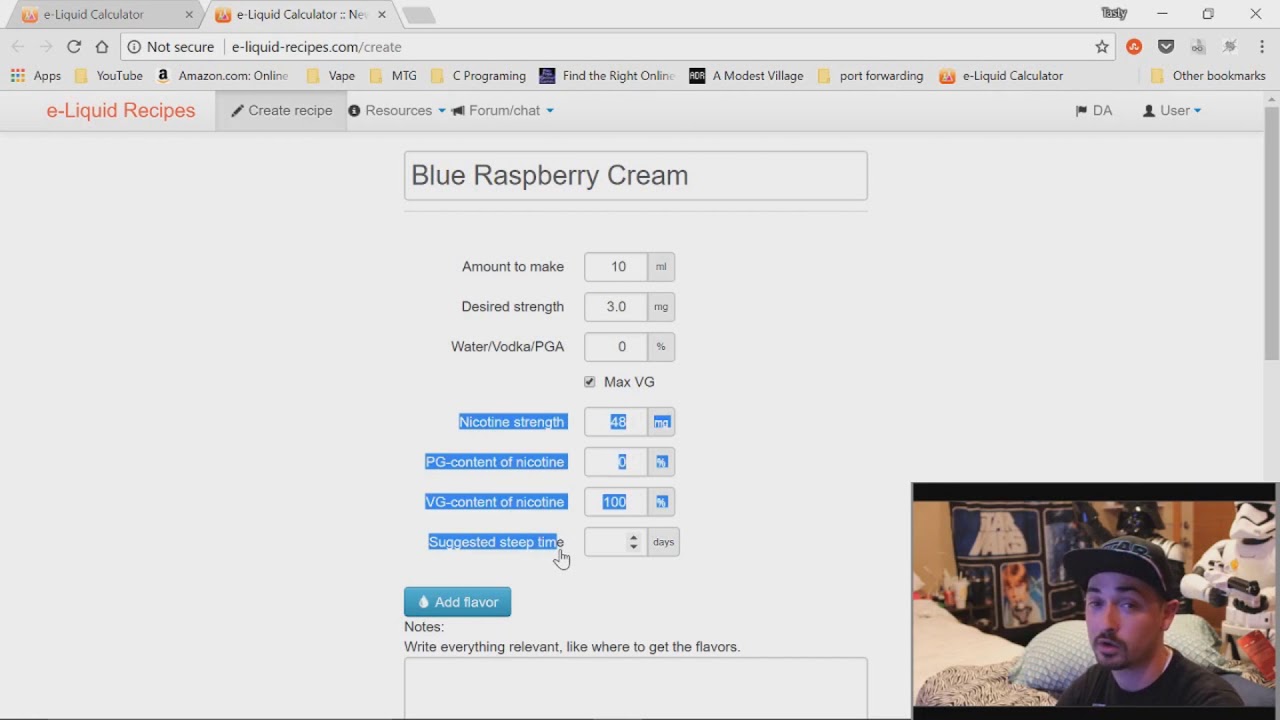 MAKING THE RECIPES ( 