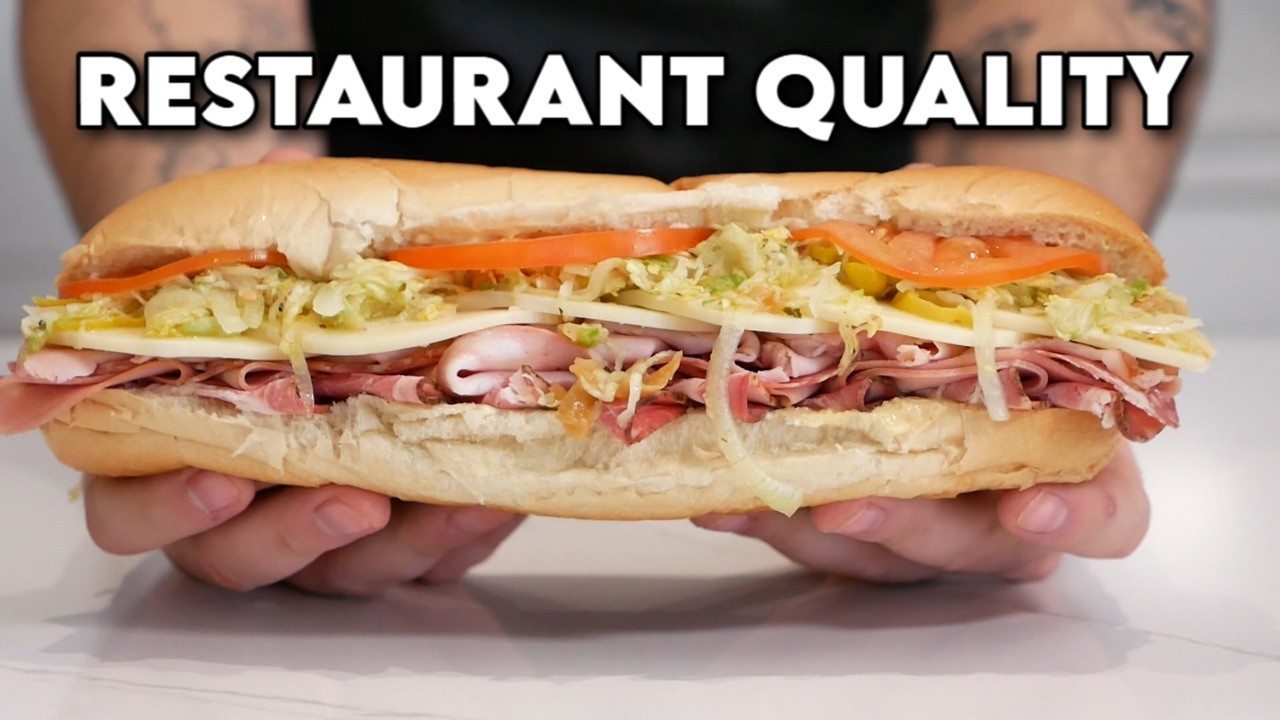 How to Make the BEST Submarine Sandwich in 10 Minutes (Better Than Takeout!)