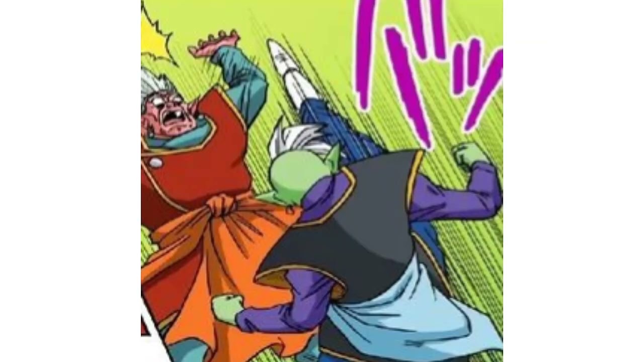 Kibito vs Zamasu (Dragon Ball Super Manga Chapter 16 / Colored)
