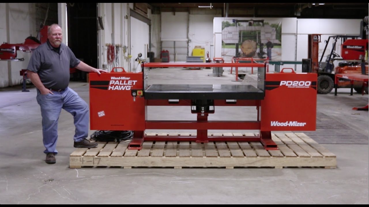 Pallet Hawg PD200 Pallet Dismantler Walkthrough | Wood-Mizer