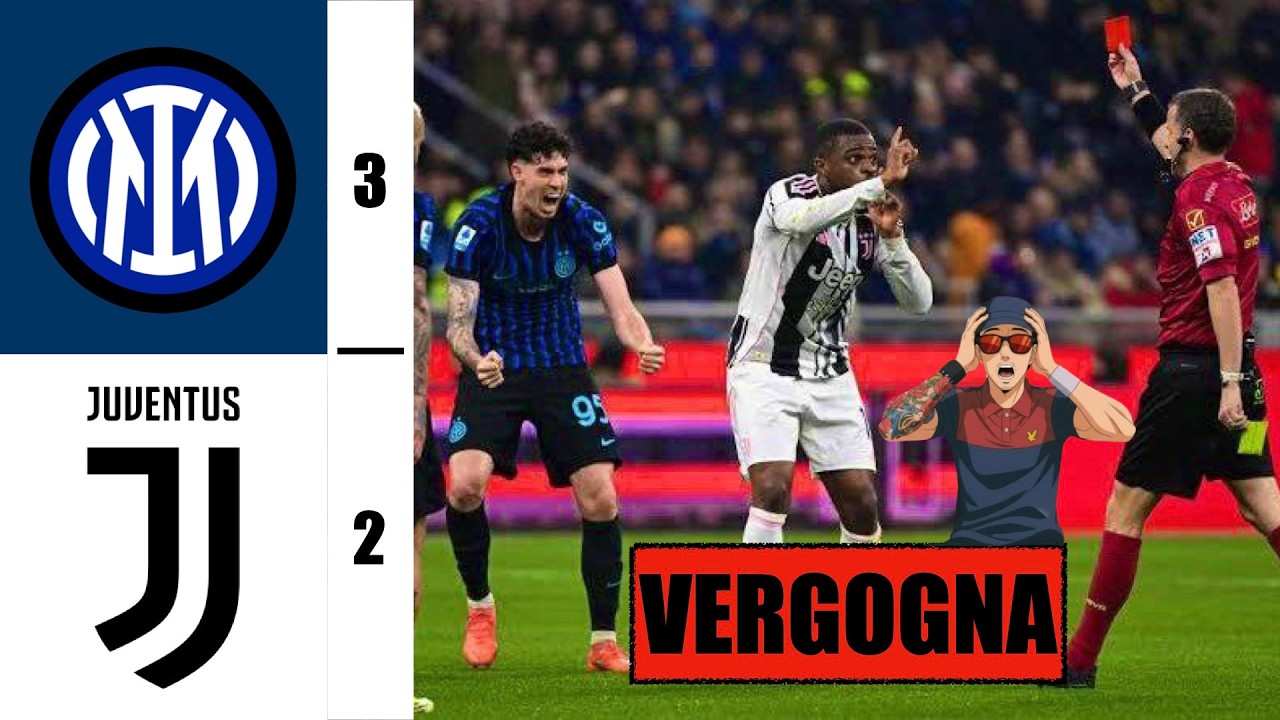 INTER-JUVE 3-2: VERGOGNA | IL FURTO DELL'ANNO: KALULU ESPULSO, BASTONI ESULTA 🐀 | I LADRONI D'ITALIA