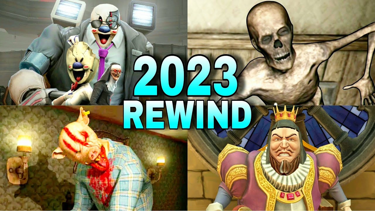 2023 Rewind | Ice Scream 8 vs Room 817 vs Angry King vs 911 Cannibal