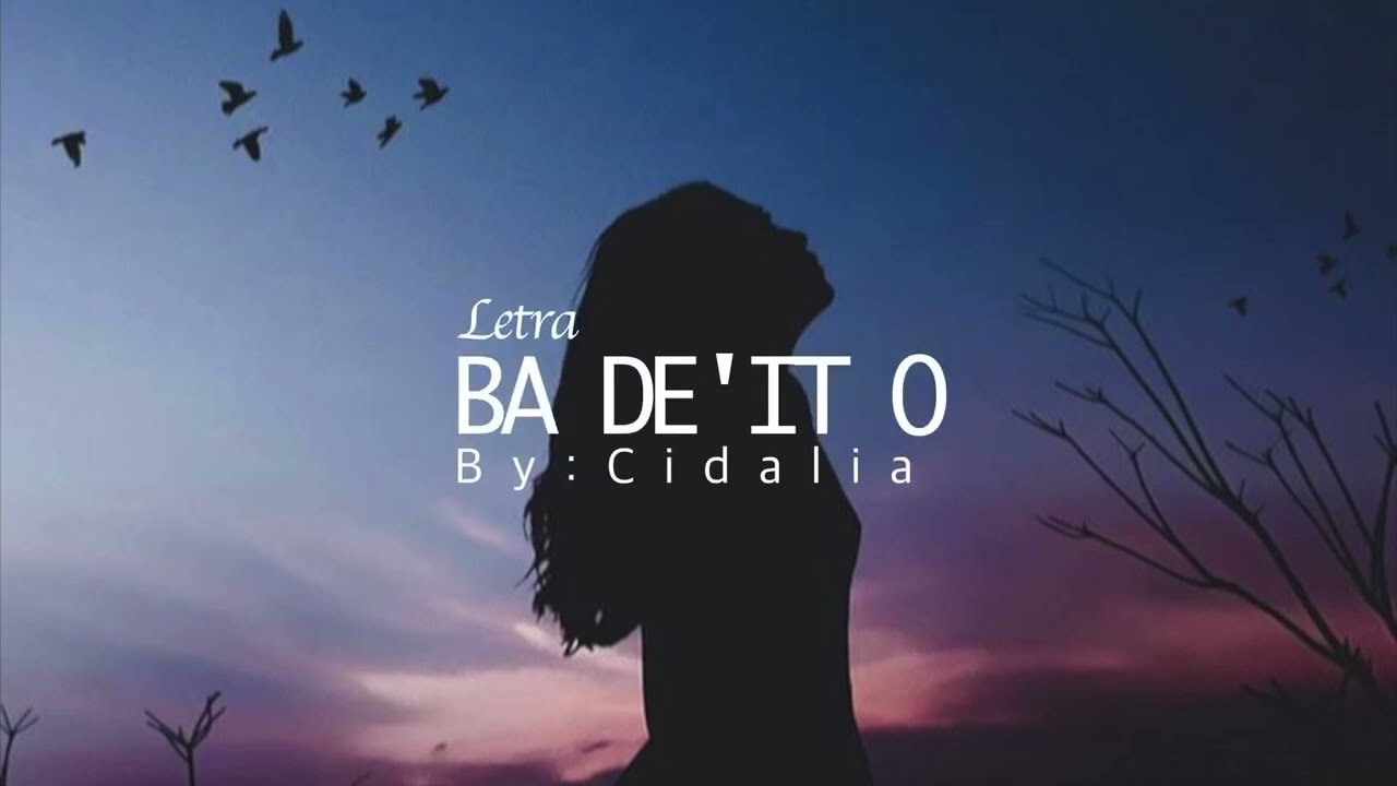 [MÚSICA TIMOR] Lyric Ba Deit O — Cidalia