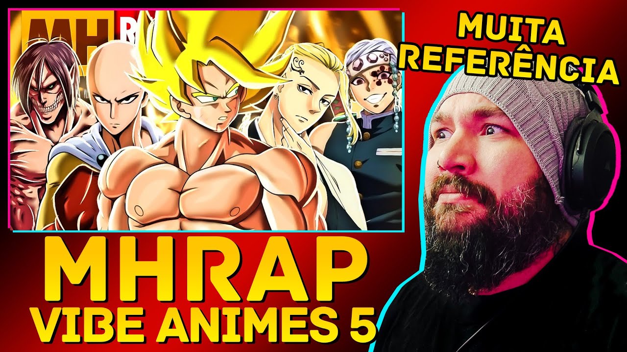 Vibe Animes #5 🩸 (Animes) | Prod. Sidney Scaccio | MHRAP | REACT - REAÇÃO