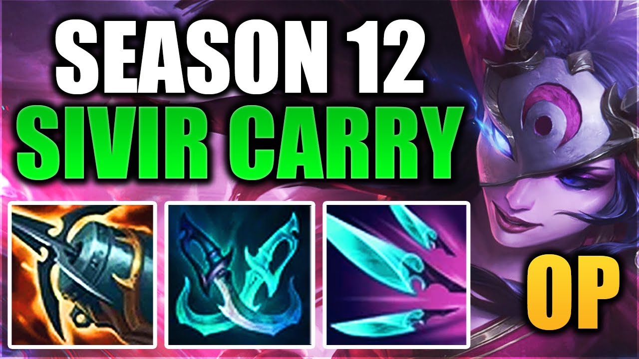 The Most Broken ADC of Season 12 - Sivir ADC Gameplay