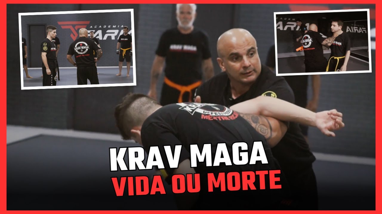 Krav Maga Sob Pressão - Vida ou morte! TÉCNICAS PARA REALIDADE!