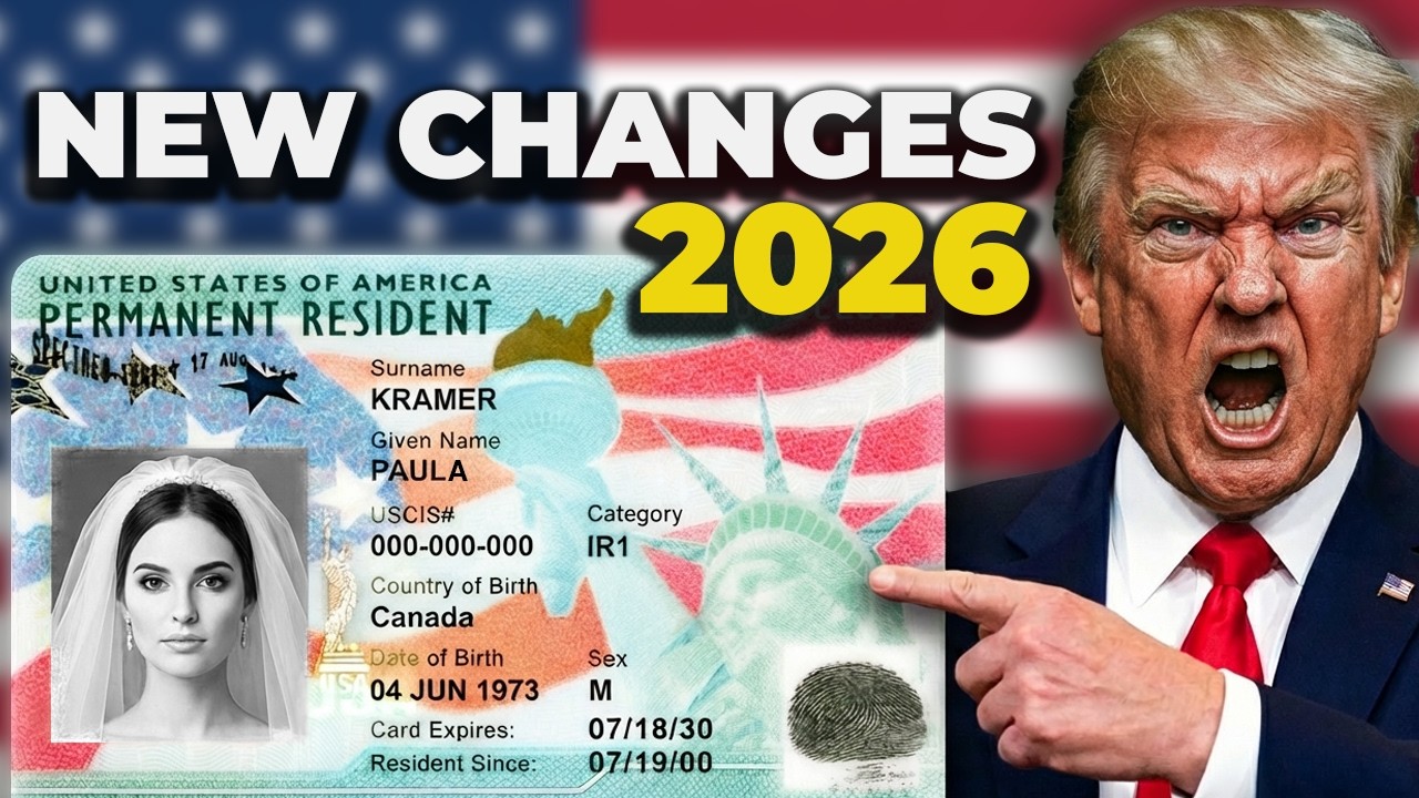 СРОЧНО! В 2026 году Служба гражданства и иммиграции США при администрации Трампа будет уделять гр...