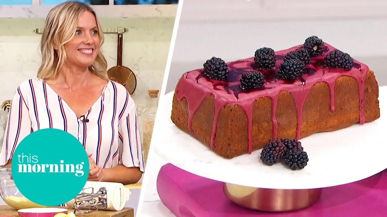 Juliet’s Lemon And Blackberry Loaf Cake | This Morning