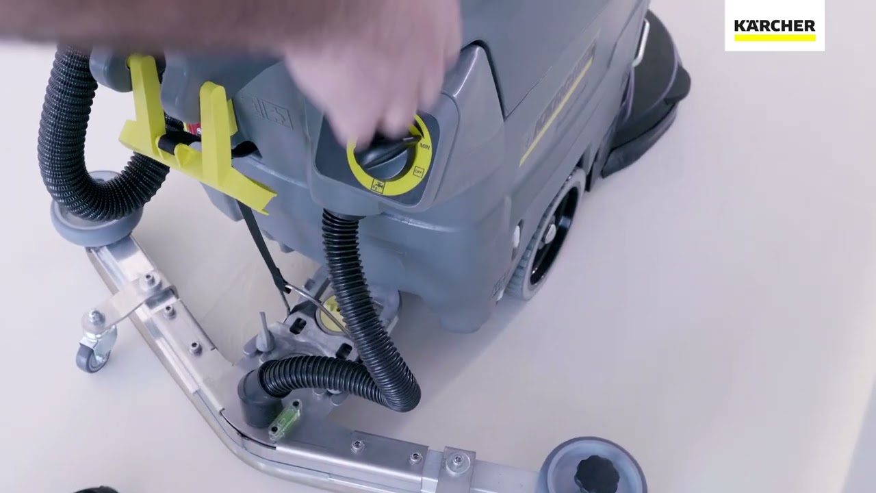 How to use the Scrubber Drier!