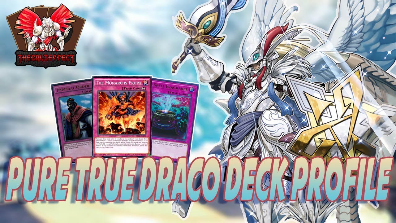 YUGIOH! *COMPETITIVE* TRUE DRACO DECK PROFILE! |THE BEST ANTI-META DECK EVER!?| (JANUARY 2018)