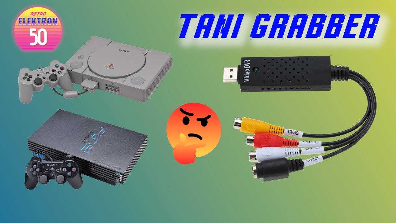 Tani grabber video z Allegro + VirtualDub - test sprzętu na konsolach PS1 i PS2
