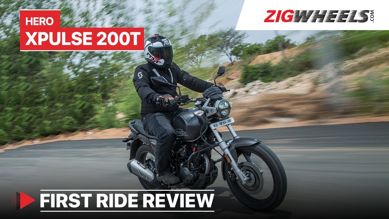 Обзор первой поездки Hero XPulse 200T | Чем отличается модель T? | ZigWheels.com