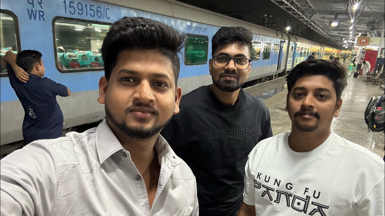 Mumbai to Ahmedabad 😍with Office colleagues 
