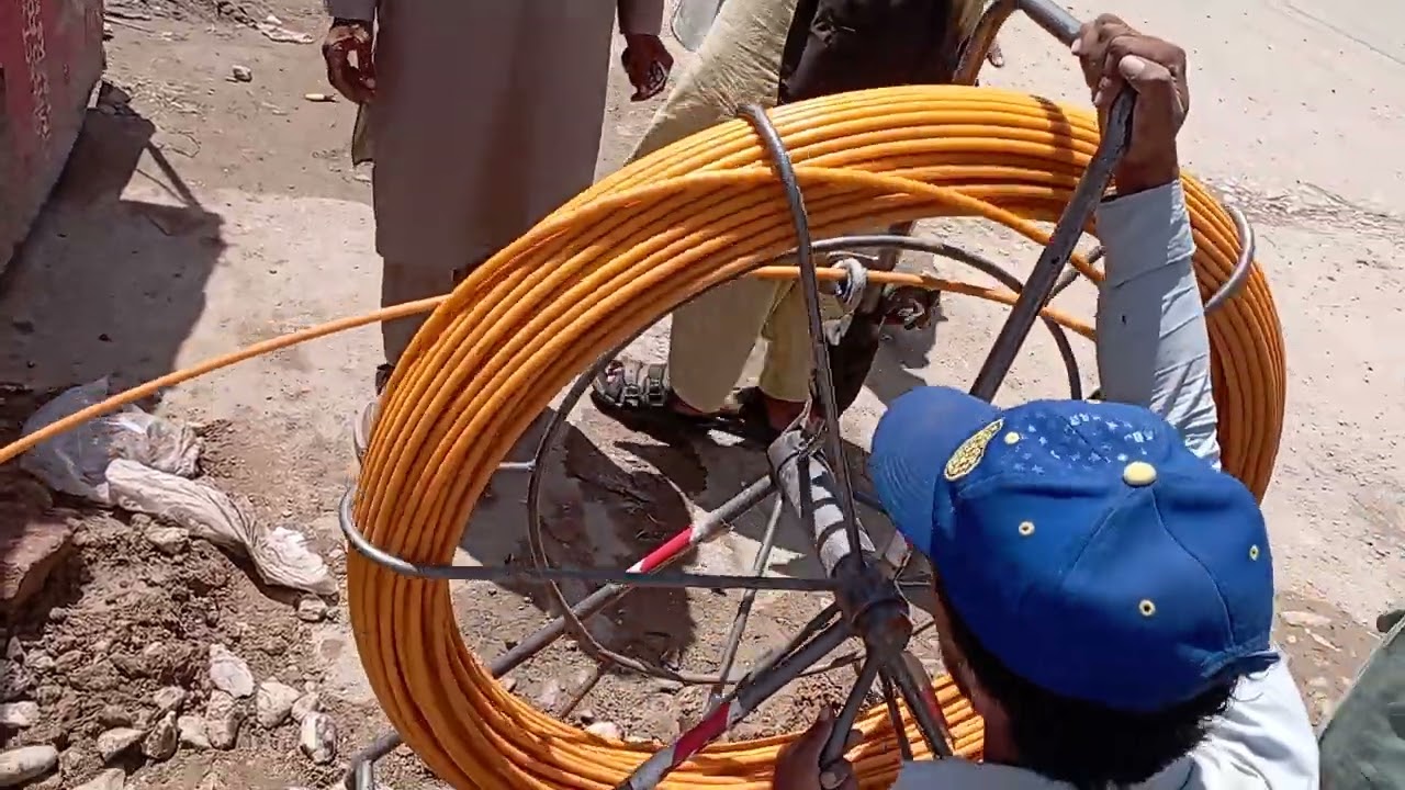 Optical Fiber Cable Under Ground Daltey Howey #pakistan #netflix #fiber #ptcl