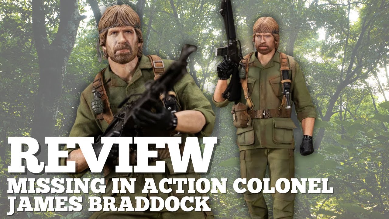 Review of the 1/6 scale Missing In Action Colonel James Braddock action figure from Kaustic Plastik