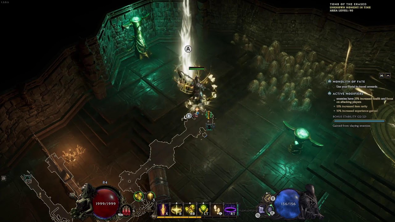 Main Last Epoch. Buka Empowered Monolith.
