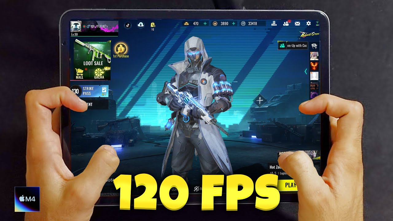 Insane Blood Strike Gameplay on iPad Pro M4 - Epic Moments You Can't Miss!