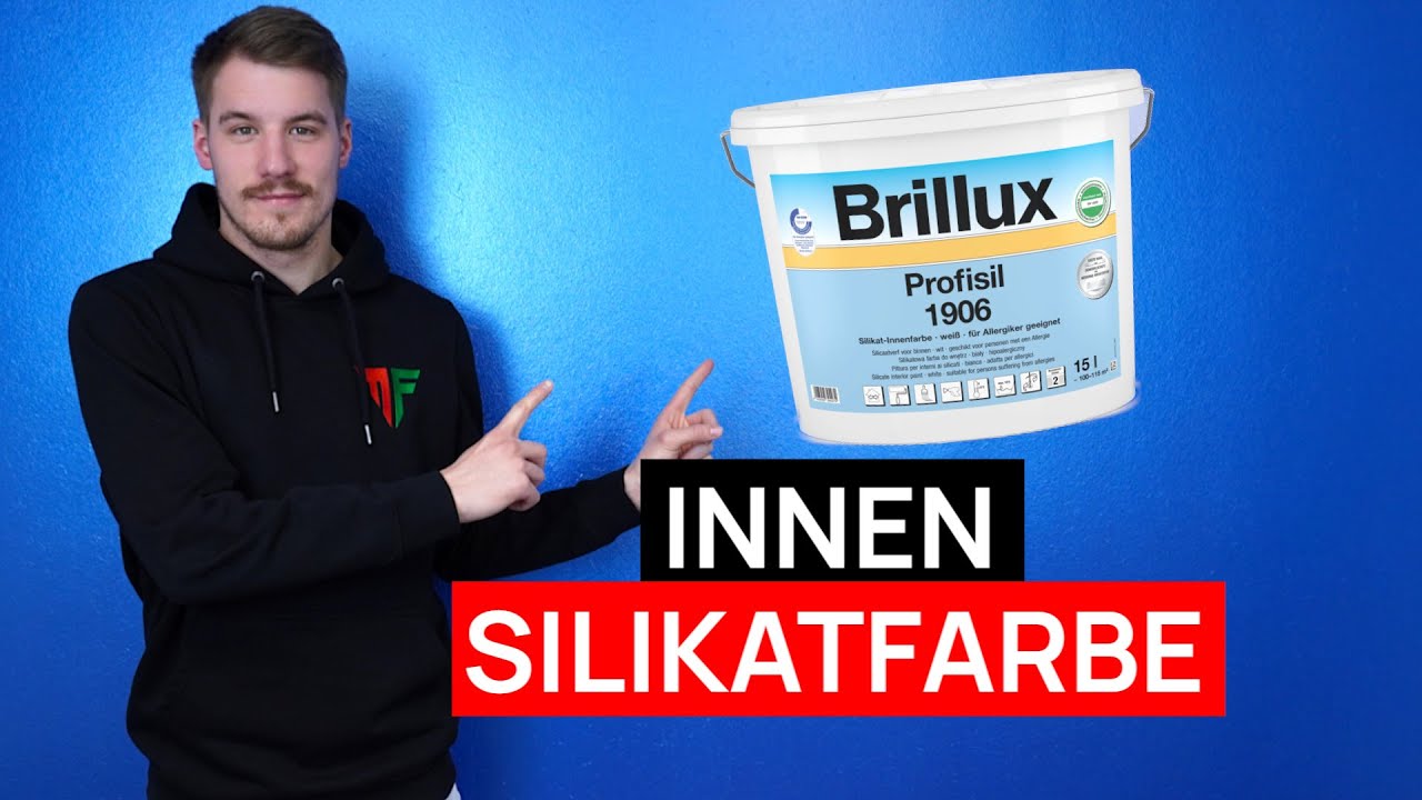 Die INNEN SILIKATFARBE f&uuml;r HOCHWERTIGE DECKEN- UND WANDANSTRICHE - Profisil 1906