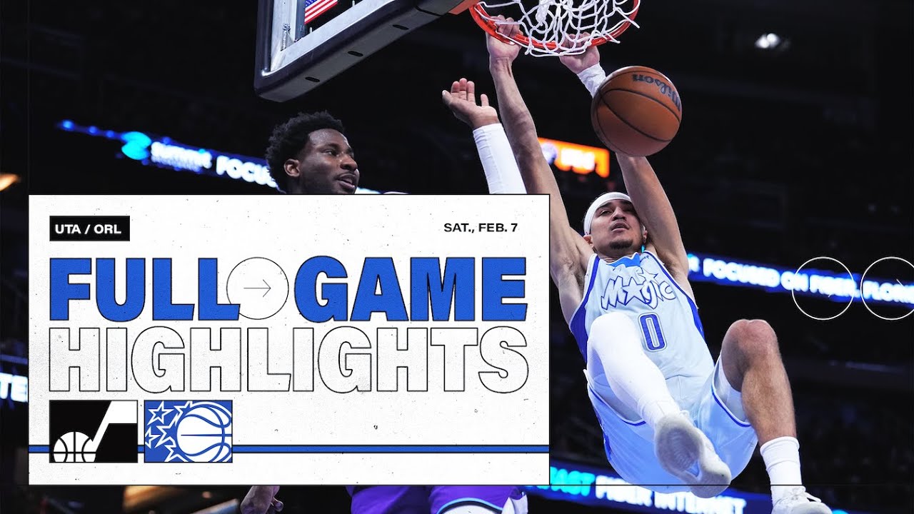 FULL GAME HIGHLIGHTS: UTAH JAZZ VS. ORLANDO MAGIC 2.7.26