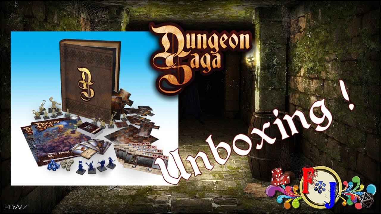 Unboxing Dungeon Saga (VF)