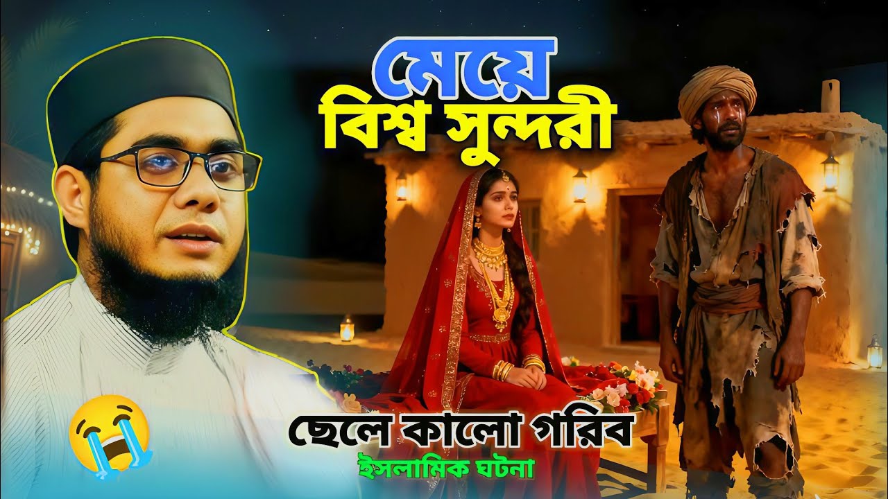 এক বিশ্ব সুন্দরীর বিয়ে গরীব কালো সাহাবীর সাথে । নবীজির যুগে। Mufti shahidur Rahman Islamic waz 2025